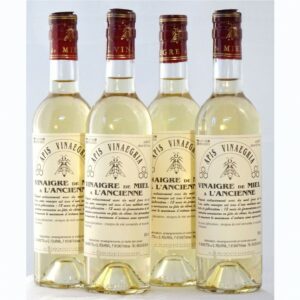 Colis de 4 bouteilles de vinaigre de miel